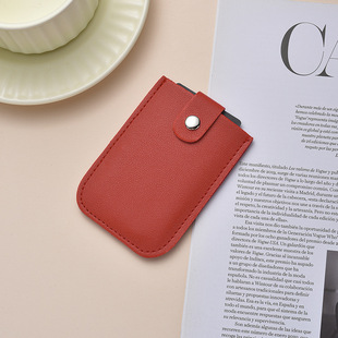 New cross-border exclusive pull-out anti-degaussing driver's license card bag women's compact ID bag high-grade ultra-thin card cover