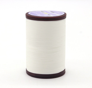 Sewing wax thread 3 strands handmade leather wax rope small roll woven round wax thread hand-sewn wax thread polyester thread wholesale