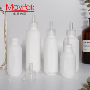 Factory Spot 60ml Pointed Mouth Lotion Facial Cleanser Bottled 80MLPP Plastic Squeeze Travel Cream Hose