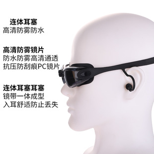 Adult goggles wholesale HD waterproof anti-fog unisex swimming glasses comfortable silicone goggles factory direct sale