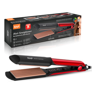 Straight hair heating splint portable curling iron dormitory home fluffy easy to carry multi-function curling iron