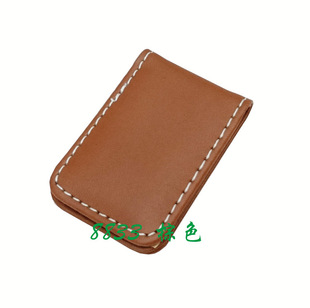 Factory creative strong magnetic money clip simple coin clip men's and women's portable wallet mini clip leather PU