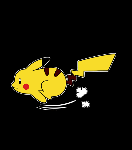 Dynamic door welcome light cartoon car door opening induction ground projector car Pikachu tail light
