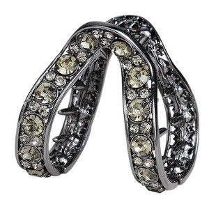 South Korea high ponytail grip clip high sense star temperament all-match hairpin v-shaped high ponytail fixed artifact