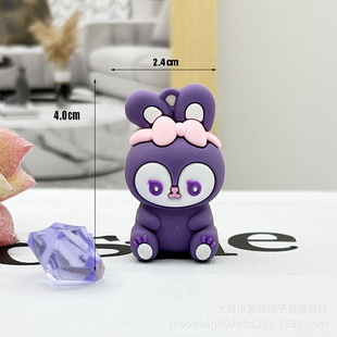 Новый клубничный медведь брелок куклы подвеска Q версия Sanrio брелок куклы капли аксессуары пара сумка