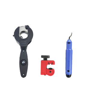Pipe cutter suit ratchet metal pipe cutter 3-piece trimming cutter suit
