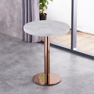 Dessert Milk Tea Shop Coffee Shop Restaurant Table and Chair Phnom Penh Marble Long Square Table Bar Negotiation Commercial Small Round Table