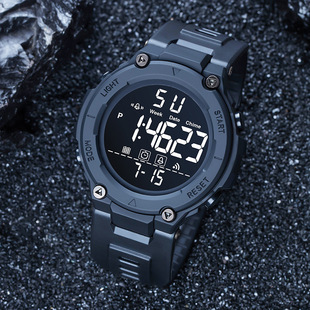 New outdoor sports fashion men's electronic watch men's student multifunctional luminous alarm clock electronic watch wholesale