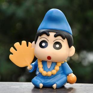 New crayon small new cute Jigong small new boys and girls tide play hand-held home decoration desktop decoration gift XK