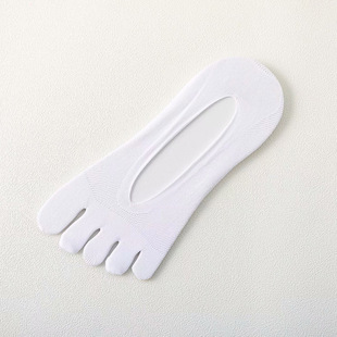 [Factory Outlet] Five Finger Socks Children's Summer Thin Toe Points Five Toe Socks Cotton Shallow Mouth Invisible Boat Socks
