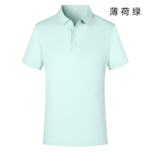 High-end POLO shirt custom work clothes short sleeve T-shirt enterprise business group advertising cultural shirt logo embroidery
