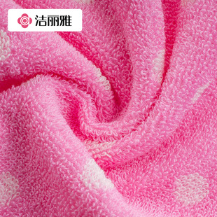 Jieliya cartoon series rabbit cotton jacquard embroidery Children's towel cotton children's small towel kindergarten 9111A