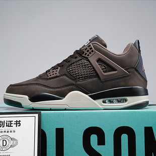 Putian AJ4 Sports Basketball shoes red cement Lei Gong Men's and women's comfortable fashion all-match student casual low-top board shoes
