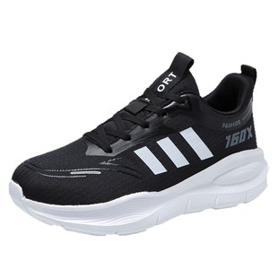 2025 Spring Breathable Mesh Shoes New Fashionable Men's Shoes Thick-soled All-match Sports Casual Shoes Non-slip Wear-resistant Running Shoes