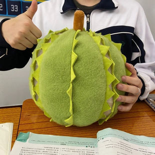 One-touch distribution shop butler redeemable durian doll tearing and decompression pillow plush toy doll