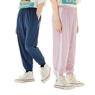 Tmall same summer cool feeling children's sunscreen pants breathable pants boys and girls sports toe anti-mosquito pants sports