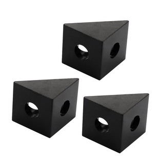 3D printer accessories square three-way connector triangle connector square triangle aluminum block