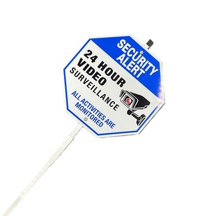 Segmented aluminum alloy U-shaped pole handheld plug-in aluminum alloy reflective sign sign traffic warning sign