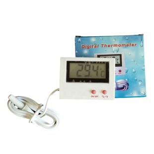 Household fish tank refrigerator electronic thermometer water thermometer with probe digital display thermometer