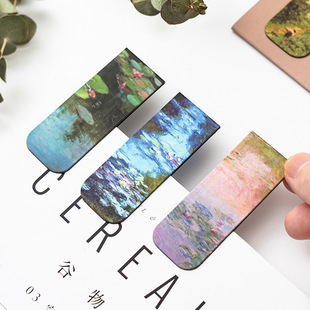 Creative Arts Magnetic Bookmark Amazon Retro Magnetic Book Clip Student Ins Wind Bookmark Award Gift