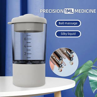 Cross-border new scalp medicine comb special mini portable liquid guide comb ball hair nourishing liquid medicine dispenser