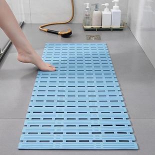 90*40cm Bathroom Anti-Slip Mat Household Long Foldable Shower Room Foot Mat Bathroom Anti-Wrestling Suction Cup Floor Mat