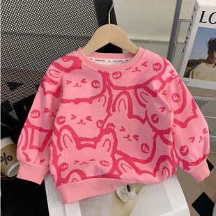 Girls' Autumn Wear suit 2025 New Style Fashionable Children's Wear Autumn Children's Female Baby's Wear Two-Piece Set Spring and Autumn