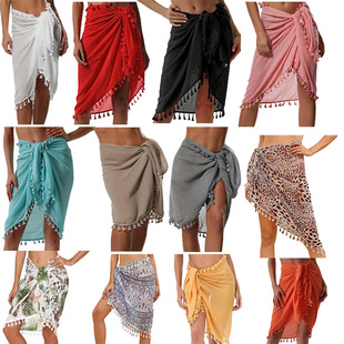 Foreign trade Amazon skirt beach apron bikini blouse XX0247