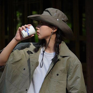 Fisherman hat thin sun hat large eaves outdoor travel mountaineering sunscreen wholesale sunshade ladies hat manufacturers wholesale