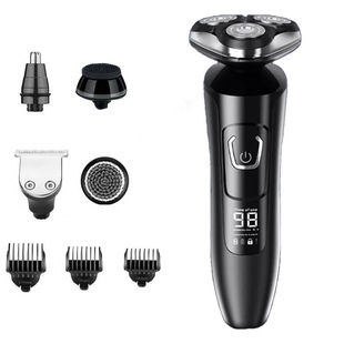 Multifunctional smart floating 3D electric shaver body washing razor rechargeable men's beard knife wholesale