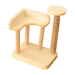 Dollhouse1:12 кукольный домик миниатюрный мини-кошачий скалолазание моделирование кошачьей игрушечной модели сцены реквизит OB1
