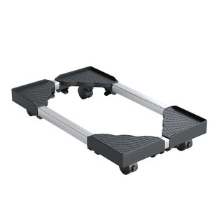 Computer Host Bracket with Wheels Movable Home Office Sea View Room Chassis Universal Base Retractable Storage Rack