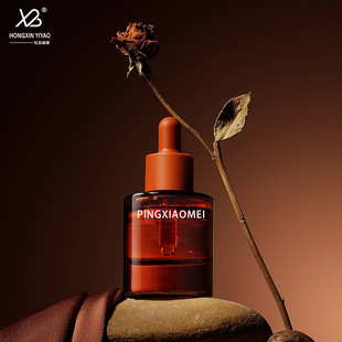 in stock 30ml Light Luxury Cosmetic Bottling Essence Glass Bottle Essential Oil Dropper Bottle Wholesale