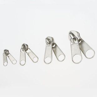 No. 3, No. 5, No. 8, No. 10 nylon double-sided nose zipper head tent double-sided zipper head in stock wholesale