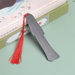 Factory direct national wind bookmark mahogany Hanfu special-shaped sandalwood bookmark company scenic graduation creative gifts wholesale