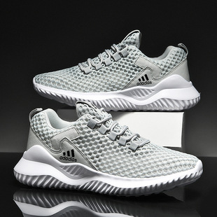 Cross-Border Popular Summer Cut Out Mesh Shoes Breathable Single Mesh Cool Thin Breathable Cut Out Men's Shoes Mesh Soft Bottom