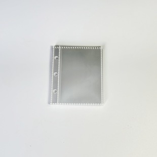 Card Book Inner Page A5 Card Book 4 Loose-leaf Core Storage Album Four-compartment 9-compartment Transparent Card Book Inner Page