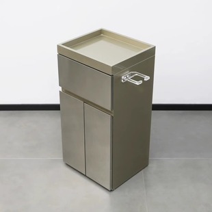 Barber Shop Tool Cabinet Hair Salon Special Storage Cabinet Storage Rack Beauty Salon Storage Display Cabinet Hairdressing Utensils Cabinet
