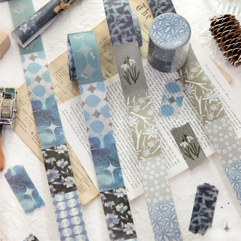 Twilight Washi Tape, Kongsan Zhiyu, Ins-Style Creative Versatile Material for DIY Journal Decoration and Collage Art