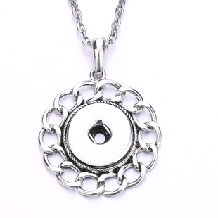 Внешняя торговля горячей продажи 18mm Кнопка noosa Кнопка Круглый Кулон Sanp Кнопка DIY ювелирный завод D271