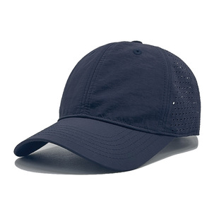 Cross-border Quick-dry Baseball Cap Men's Summer Lightweight Breathable Mesh Sunscreen Cap Light Plate Sunshade Cap Custom Logo