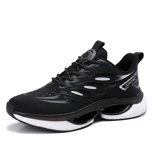 Cross-border lightweight fashion TPU popcorn sneaker net red live four seasons new men's shoes casual running shoes