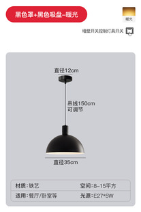 Bauhaus Dining Hall Lamp Chandelier Single Head Middle Ancient Kitchen Dining Table Lamp Retro Nordic Designer Bedroom Study Lamp