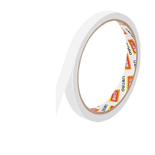 Deli high viscosity cotton paper double-sided tape children's manual diy double-sided wide tape strong fixed office supplies