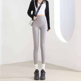 Cloud Sense Honeycomb Jelly Waist High Waist Abdomen Tinker Shark Pants Spring and Summer All-match Slim-fit Yoga Barbie Pants