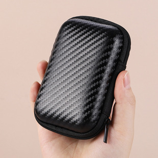 Customized Eva Multifunctional Storage Box Data Cable Charger Cosmetics Bag Bubble Wrap Waterproof Mobile Hard Drive Bag