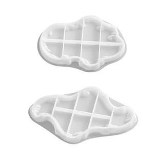 Nordic embossed lace tray resin silicone mold glue diy irregular European storage plate coaster fruit plate