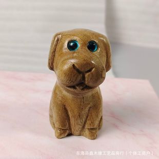 Camphor wood twelve zodiac scenic spot hot with solid wood carving text play ornaments home office ornaments