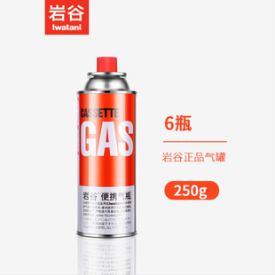 Rock Valley Gas Tank Wholesale 250g Portable Butane Gas Cylinder Gas Furnace Card Gas Cylinder Liquefied Gas Gas Gas