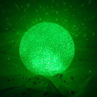 Stage performance luminous ball light string decorative light hand holding crystal ball highlight colorful light chorus performance